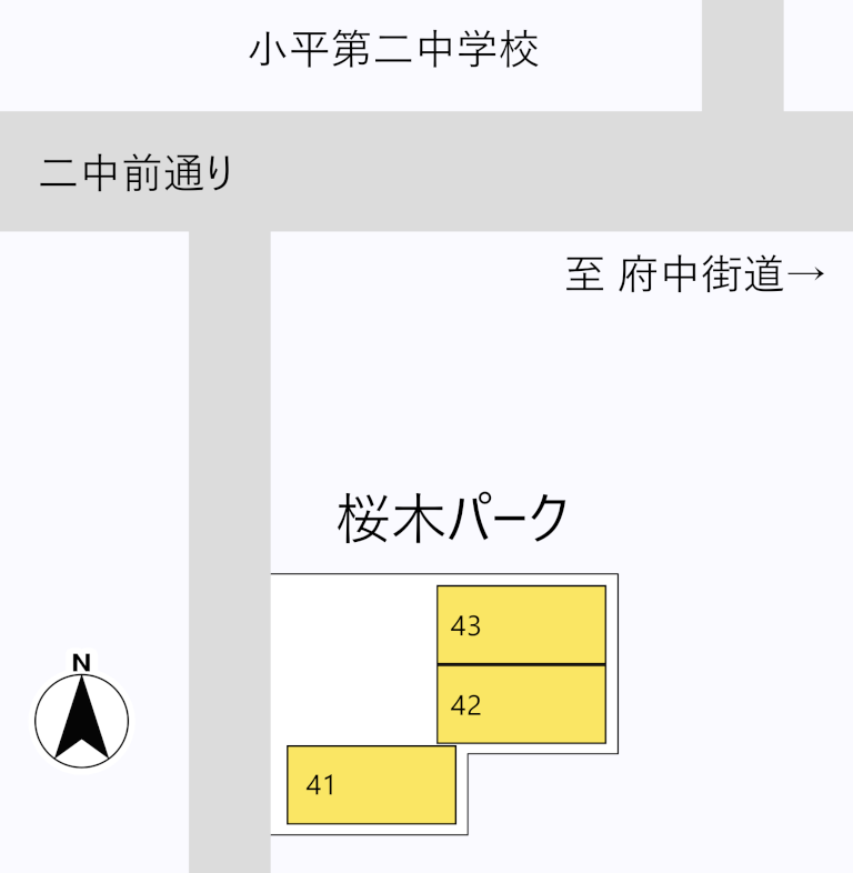 桜木パーク　略図
