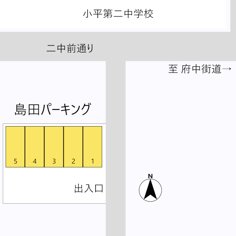 島田パーキング　略図